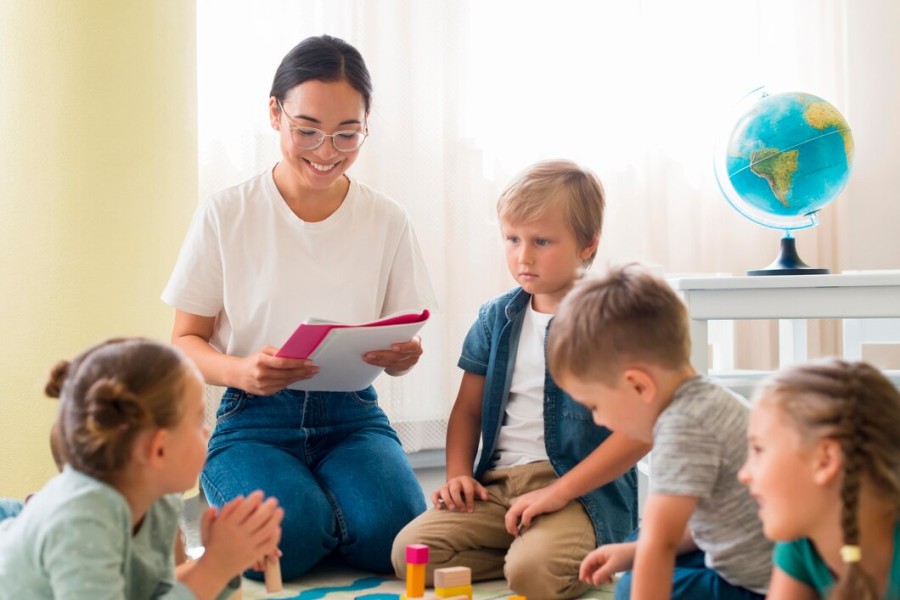 Freedom Montessori Children activity image